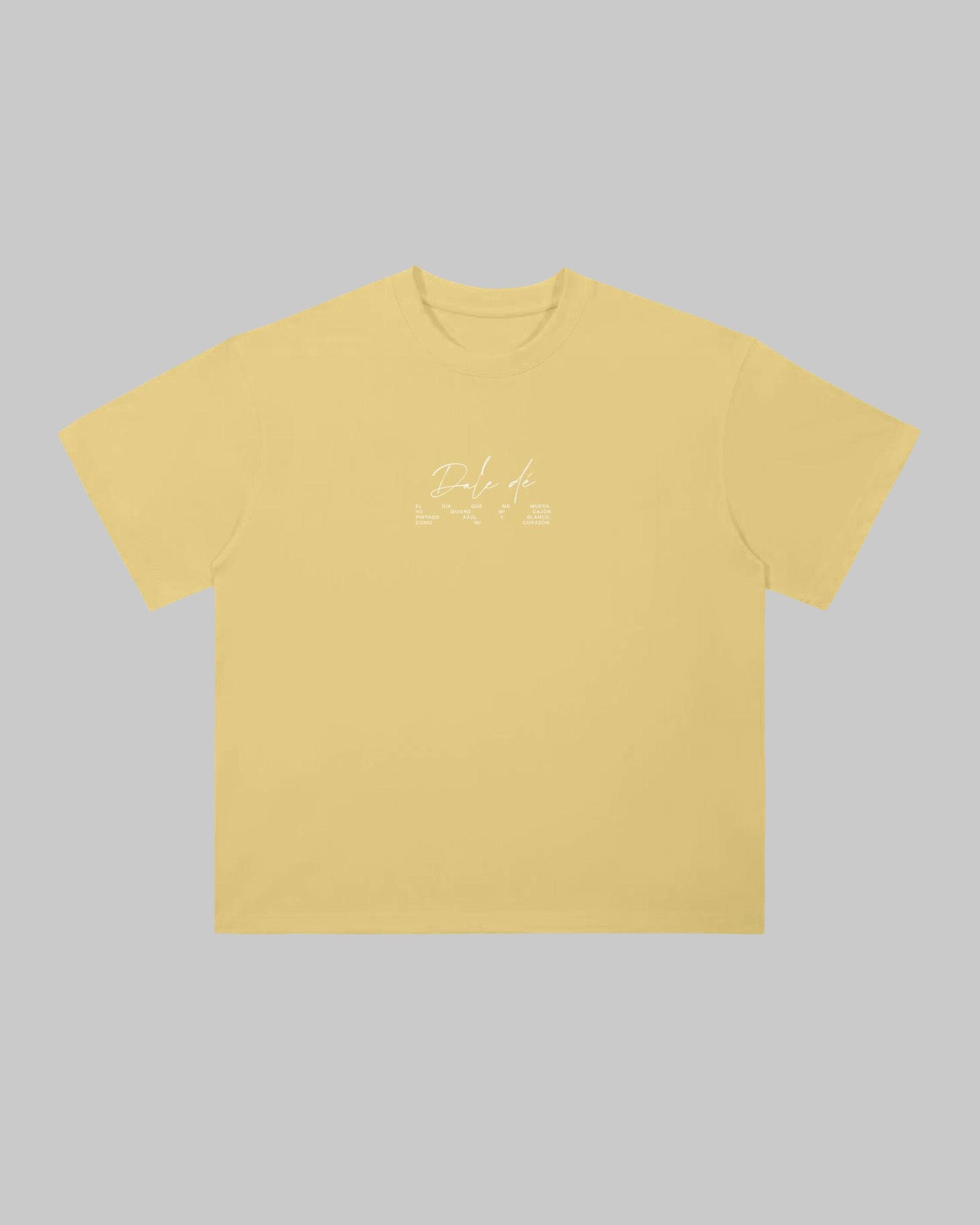 Cajón blanquiazul - Amarillo Sun