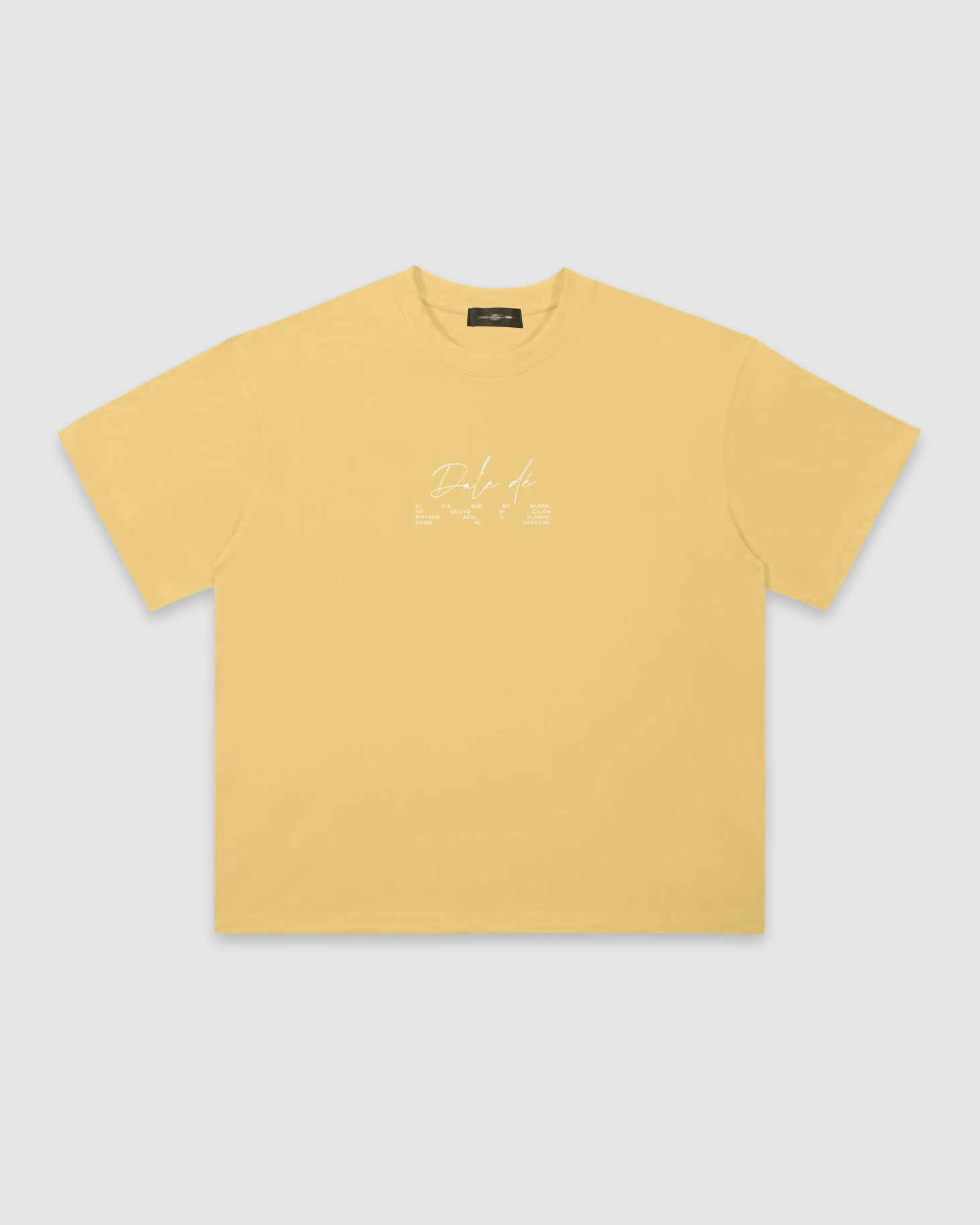 Cajón blanquiazul - Amarillo Sun